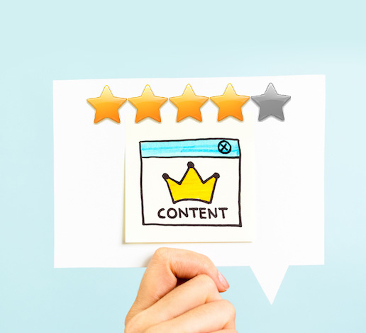 wysoka jakość treści - Content Marketing