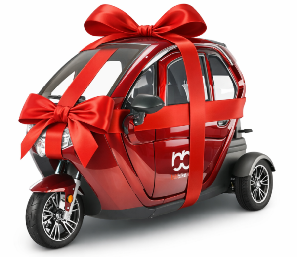 CityGo skuter elektryczny w ramach akcji charytatywnej Bili Bike i Gard House