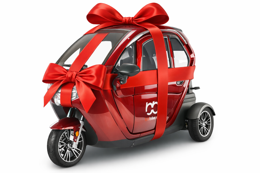 CityGo skuter elektryczny w ramach akcji charytatywnej Bili Bike i Gard House