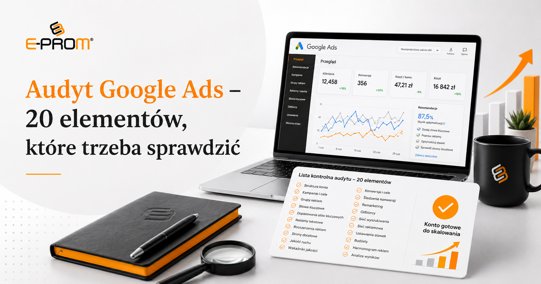 Audyt Google Ads – 20 elementów, które trzeba sprawdzić
