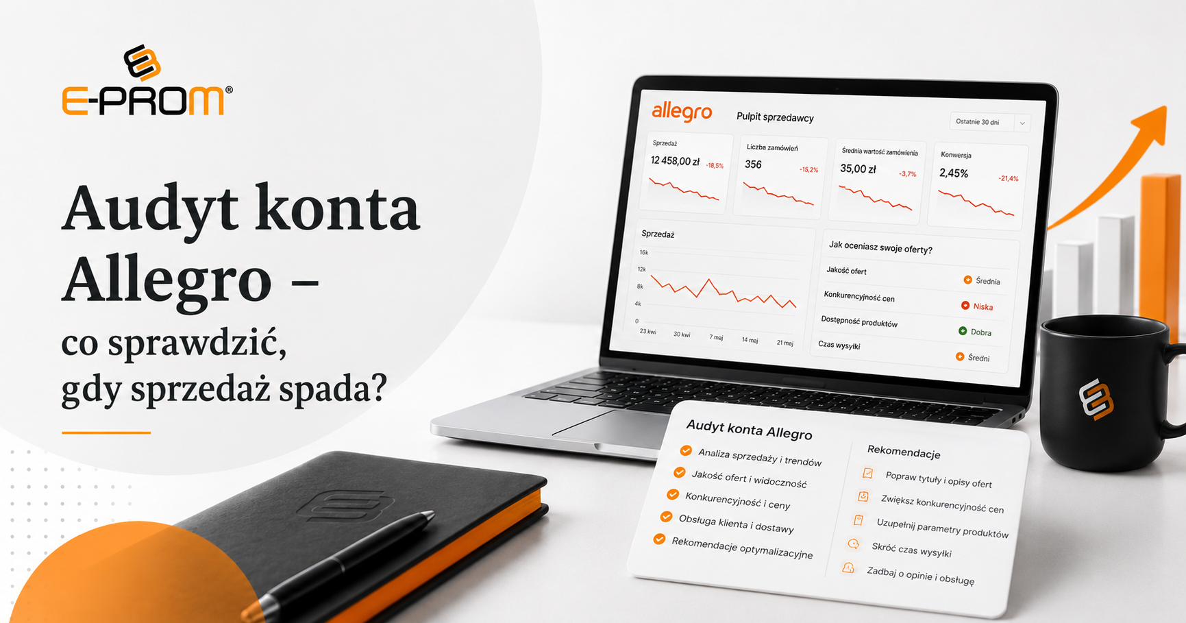 Audyt konta Allegro – co sprawdzić, gdy sprzedaż spada