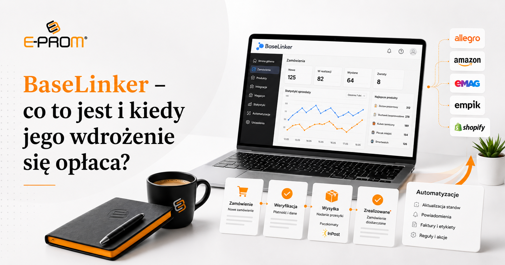 BaseLinker – co to jest i kiedy jego wdrożenie się opłaca