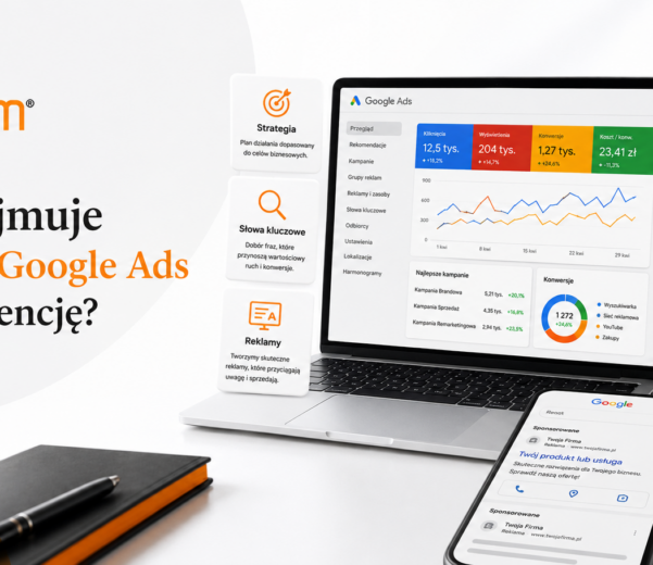 Co obejmuje obsługa Google Ads przez agencję