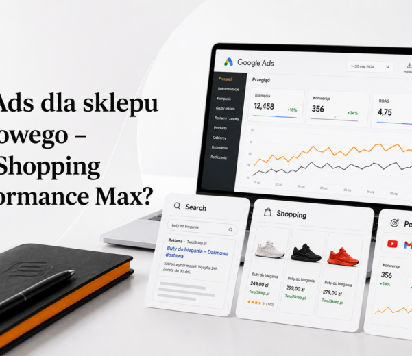 Google Ads dla sklepu internetowego – Search, Shopping czy Performance Max