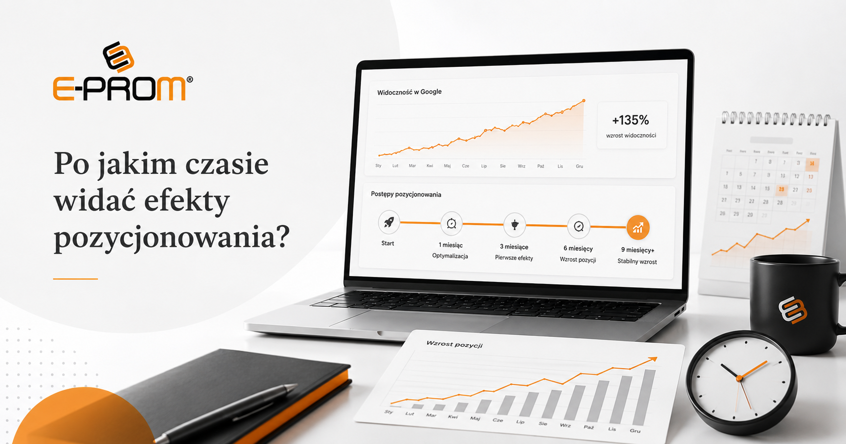 Po jakim czasie widać efekty pozycjonowania